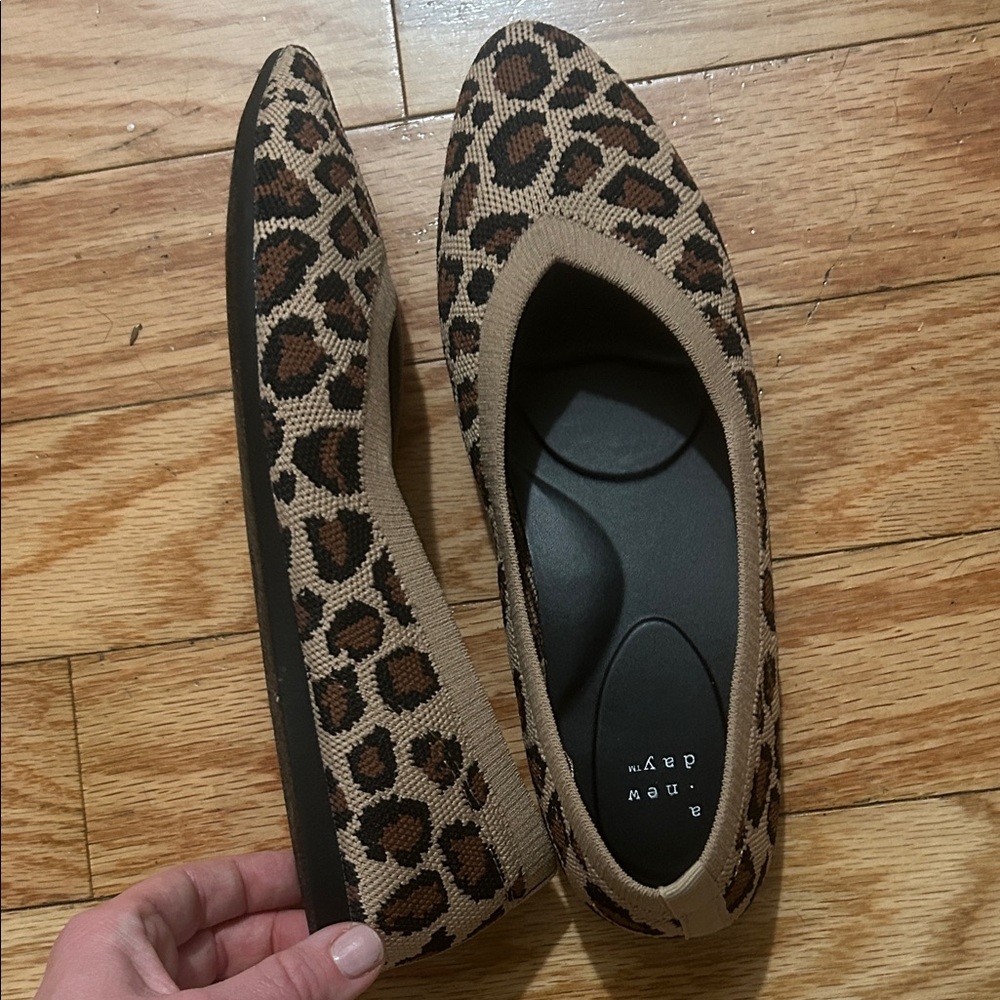 a new day Leopard Print Flats